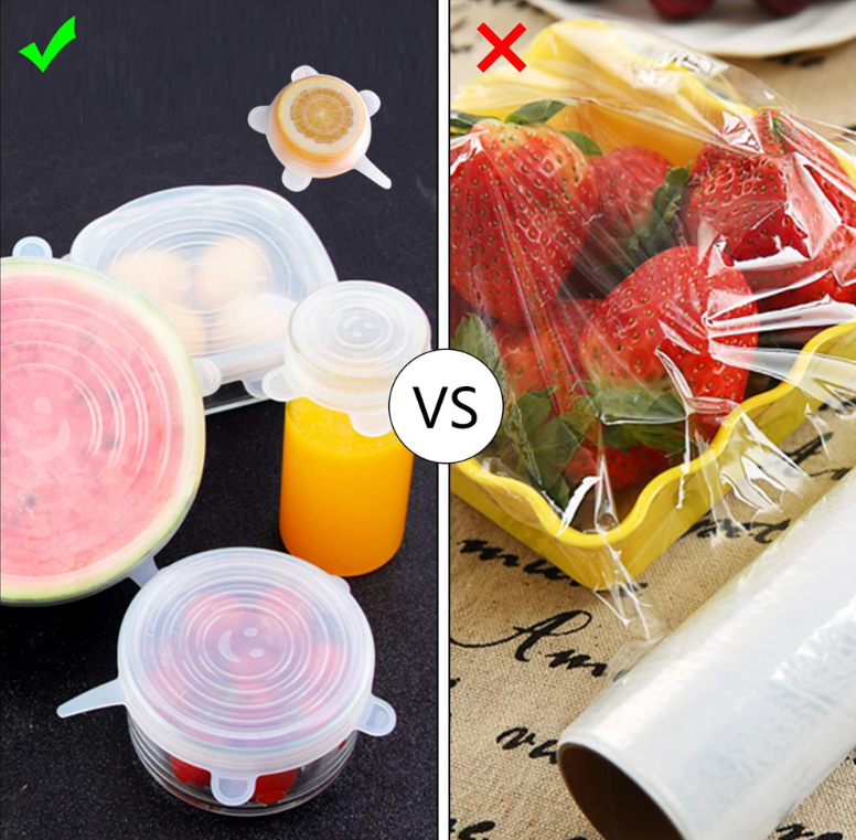 Silicone Plastic Wrap versus existing food wrap