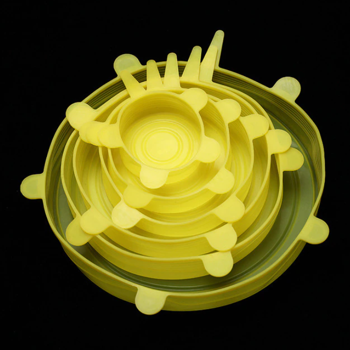 Silicone Plastic Wrap Yellow