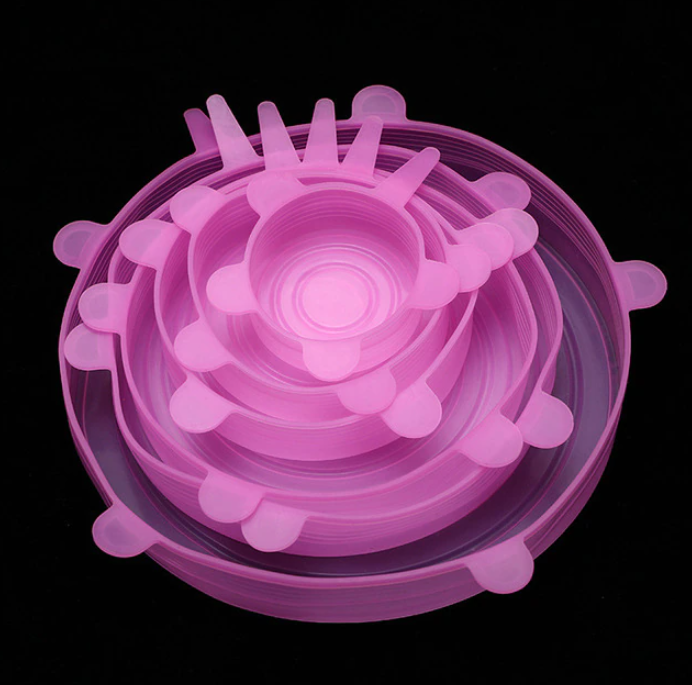 Silicone Plastic Wrap Pink